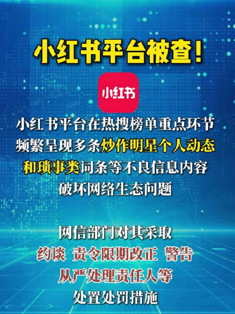 小红书被查